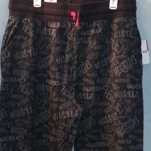Prime threads blk Hustler jogger